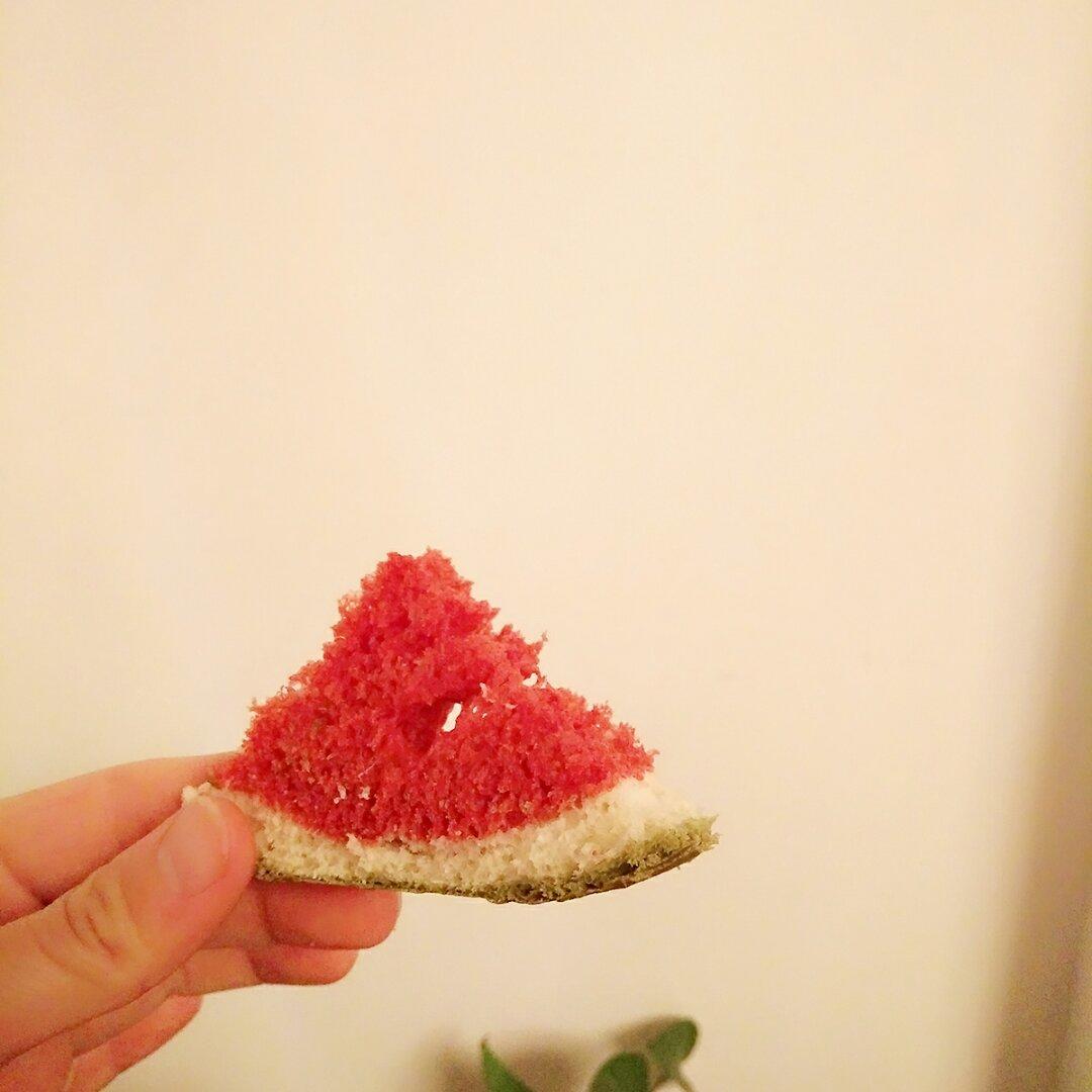 手揉西瓜吐司