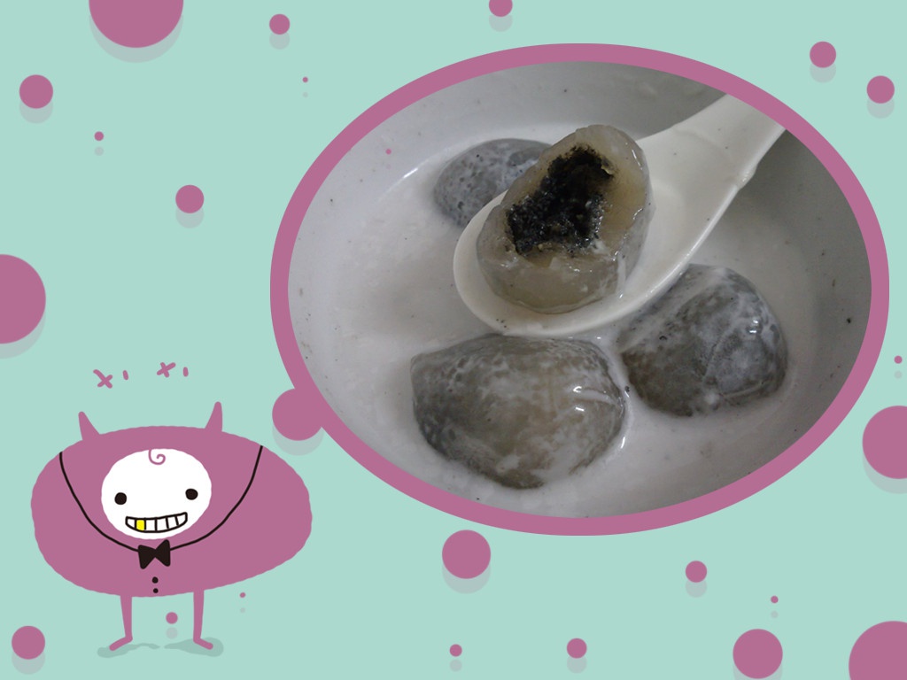【水晶汤圆】：薄纱半掩的美人儿