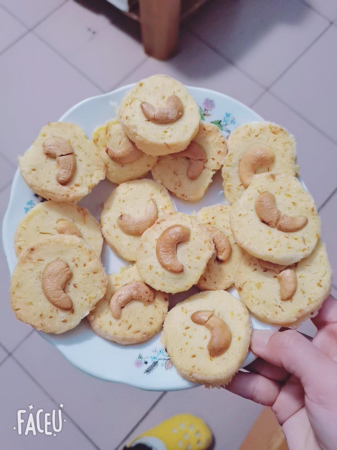 网红/纱布蕾曲奇饼干