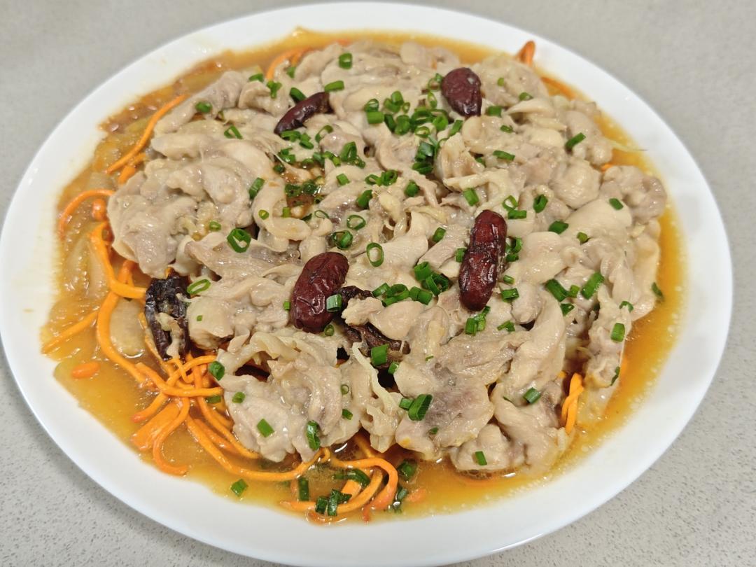 冬瓜桑拿鸡(顺德名菜)
