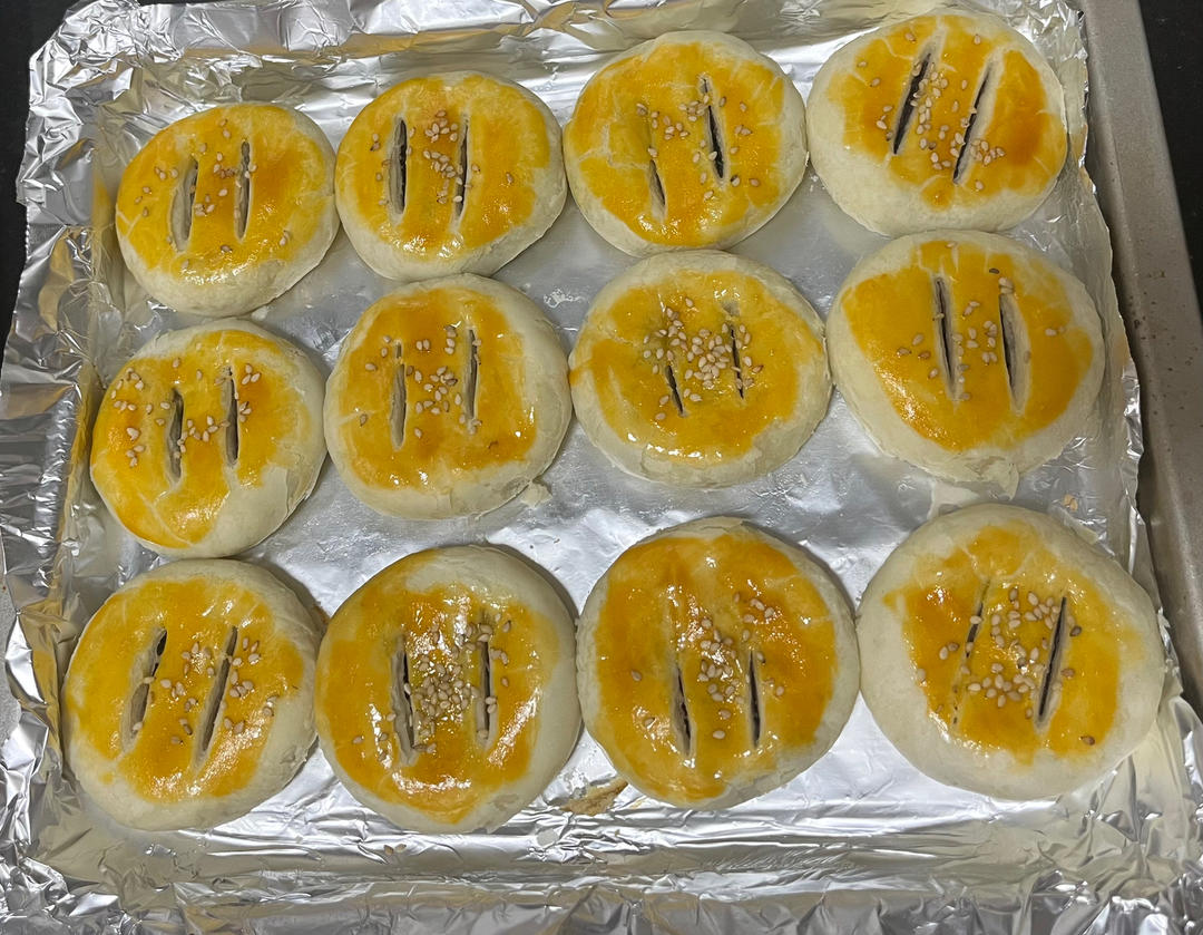 糯米馅老婆饼