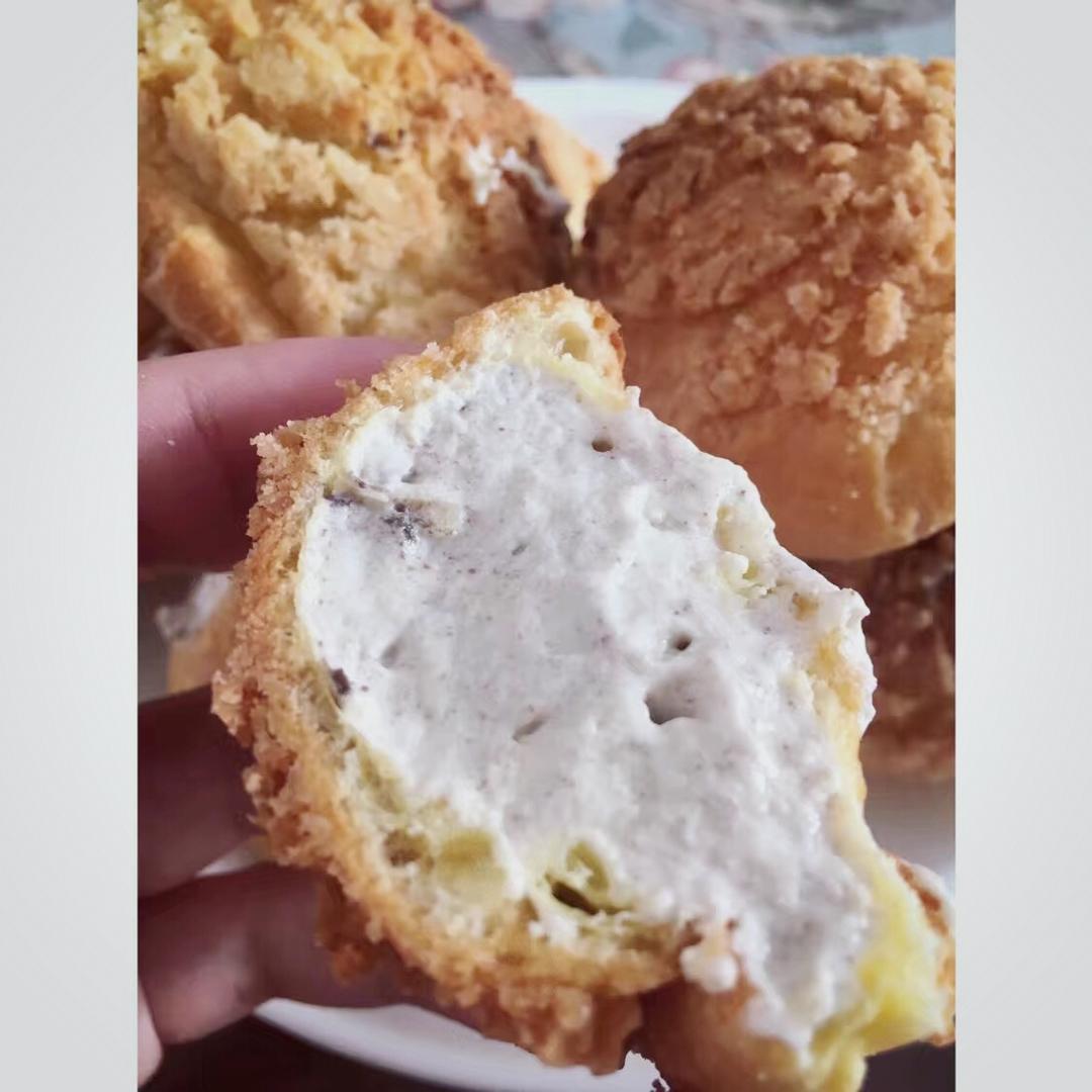 十分美味的酥皮泡芙