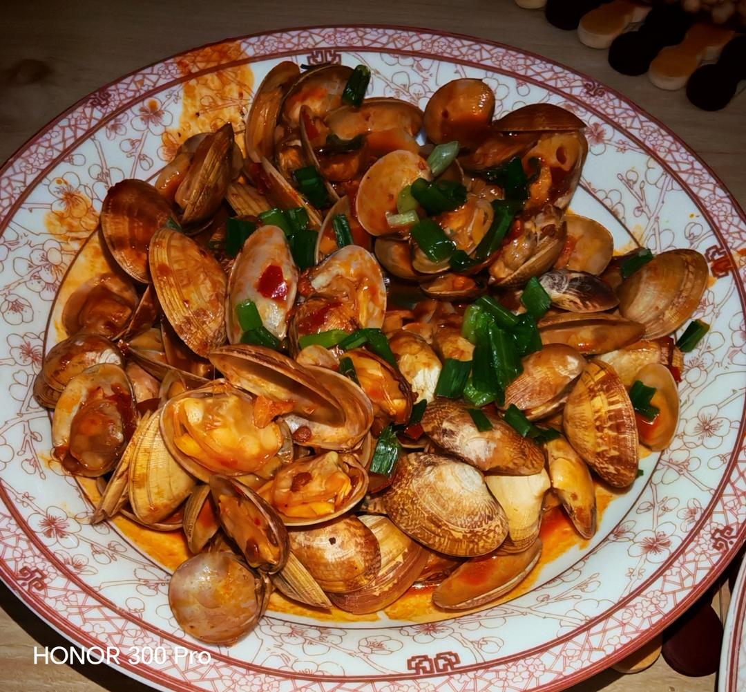 爆炒花蛤
