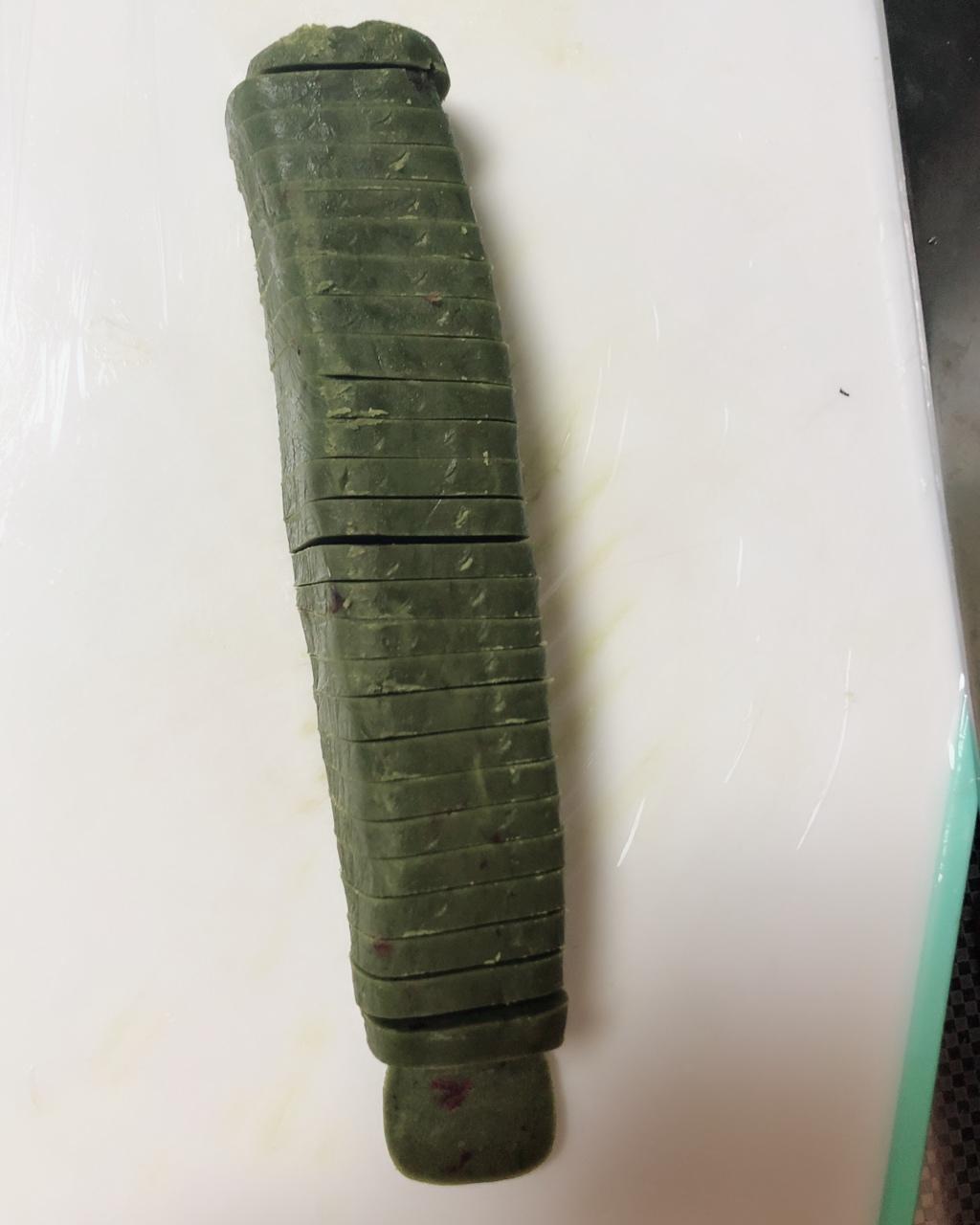 抹茶蔓越莓饼干