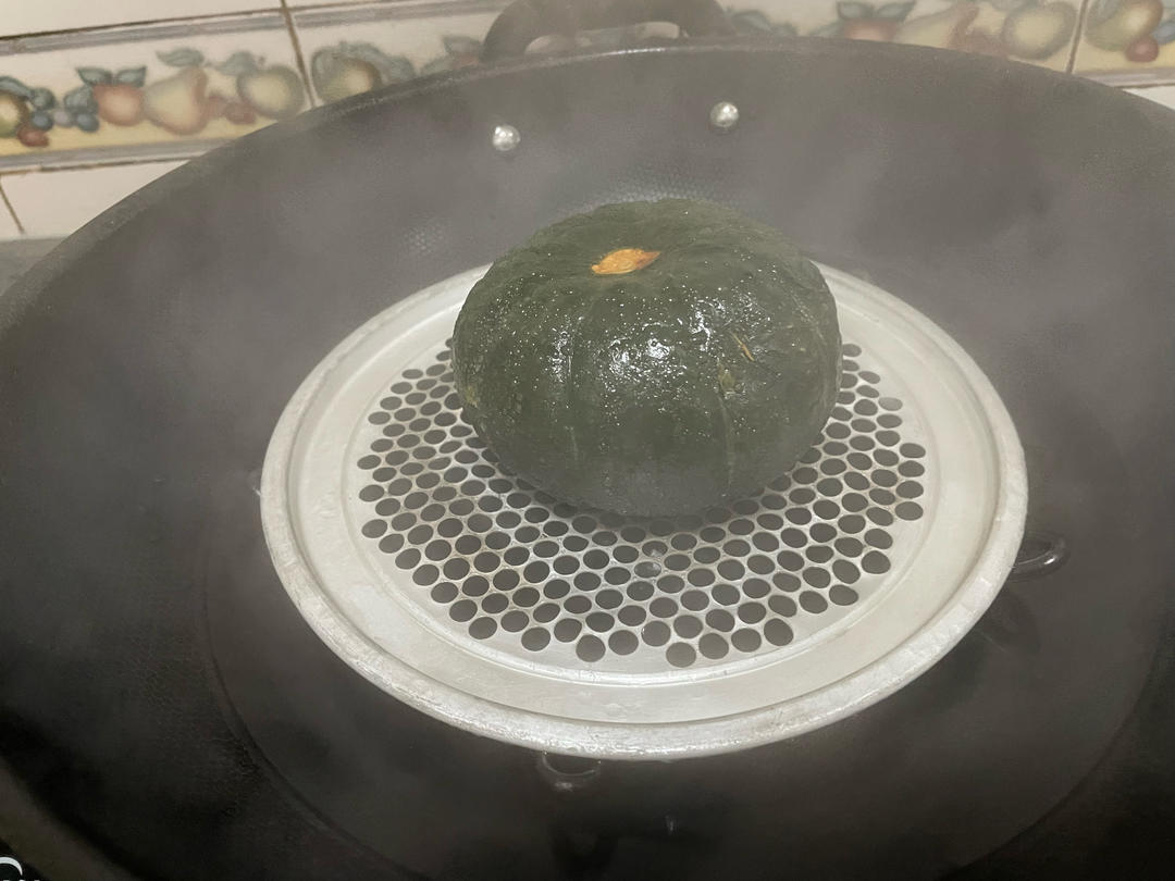 毫无技术含量之蒸贝贝南瓜