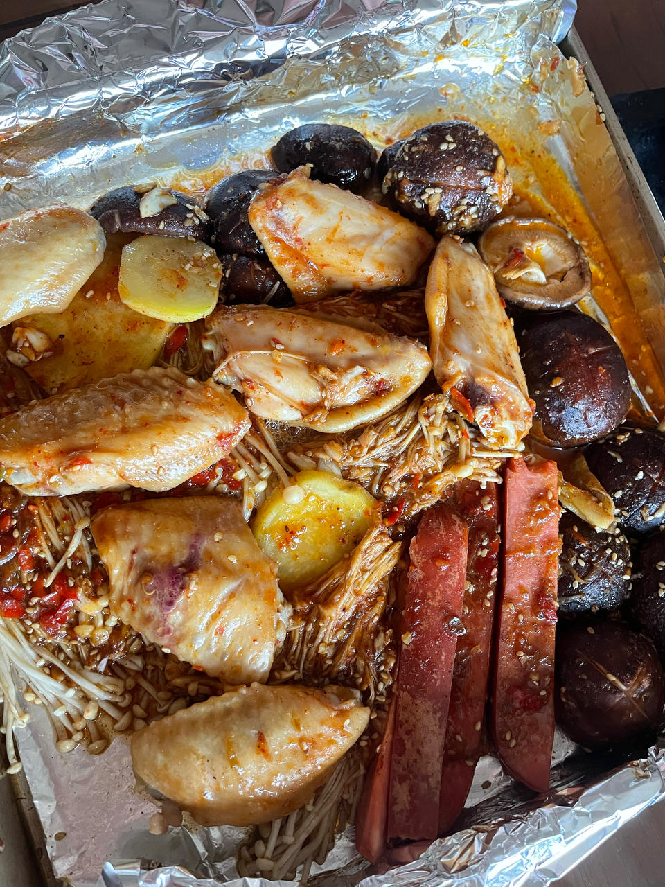 张方文做的92自制万能版家庭烧烤75比买的好吃百倍60