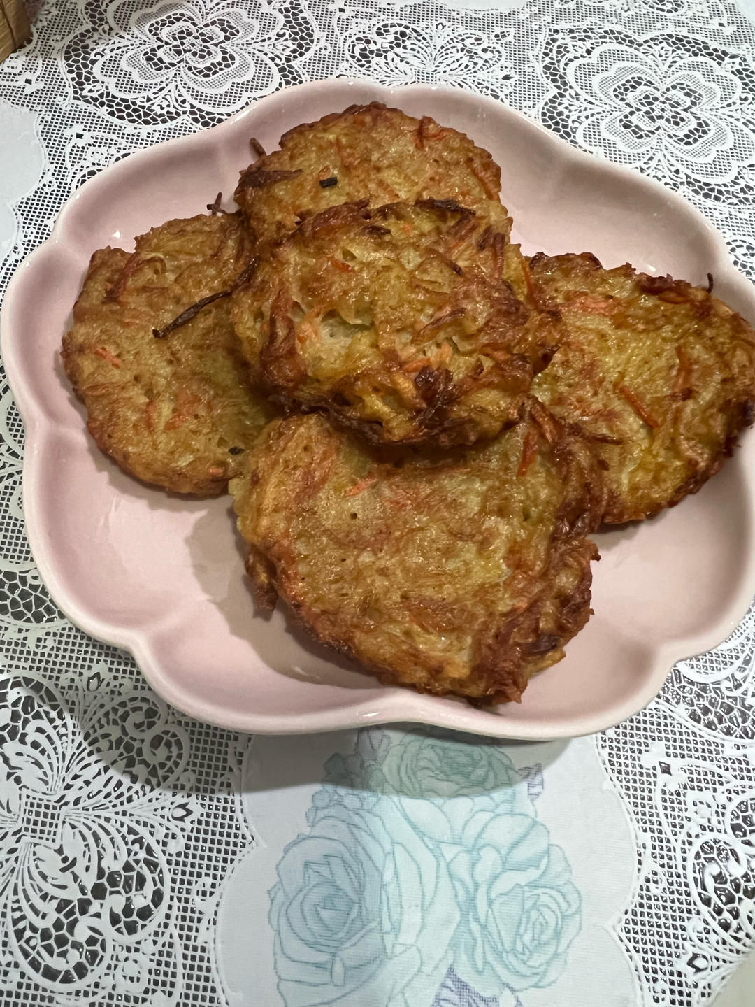 土豆饼(土豆胡萝卜丝饼)