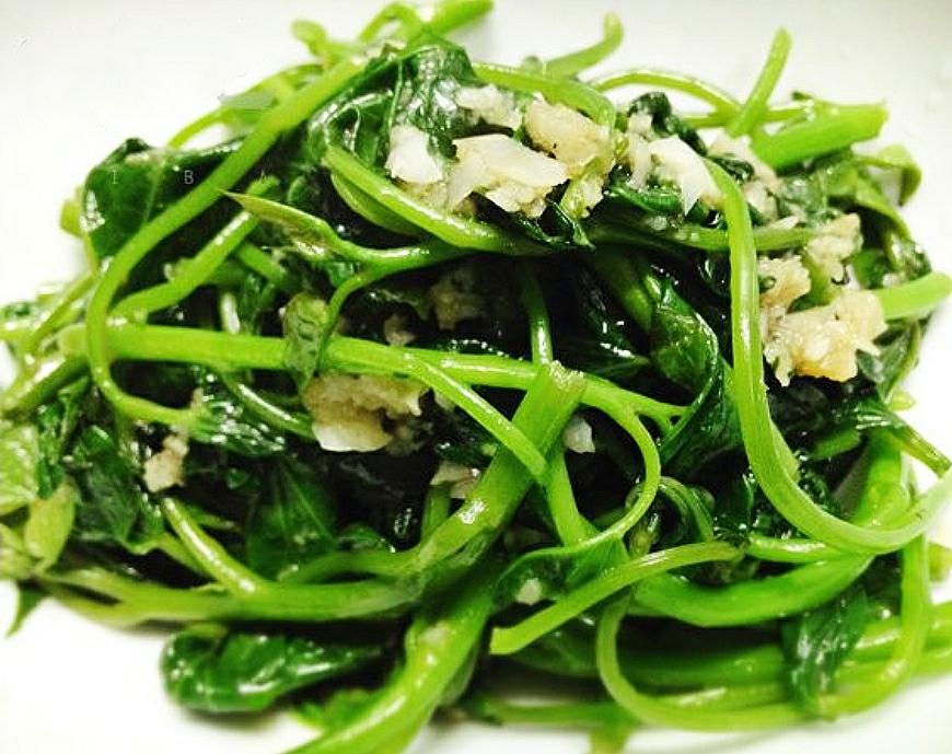 清炒红薯叶【夏日清爽小菜】