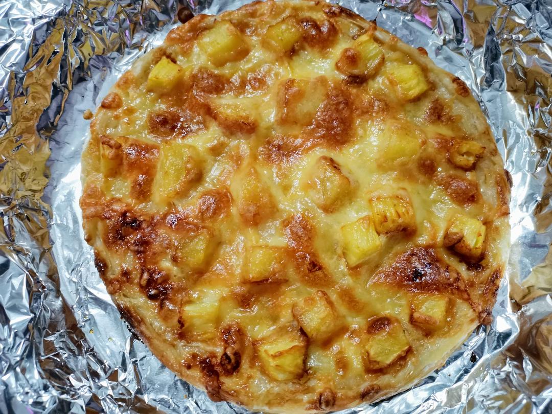 菠萝披萨(手抓饼版)