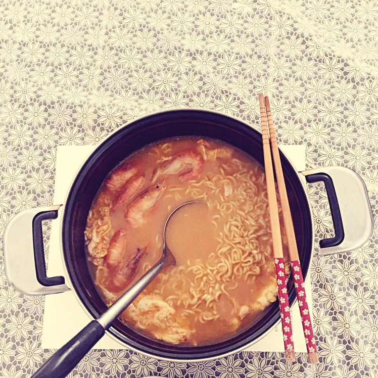 满足食欲的深夜秘密 森系浓香泡面