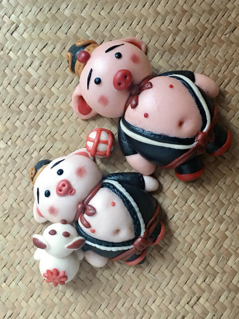二师兄猪八戒卡通紫薯包