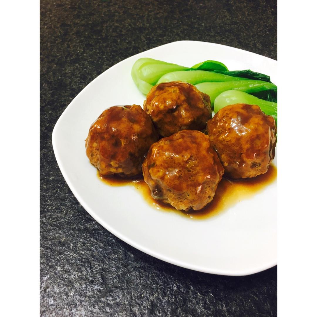 最好吃的扬州狮子头