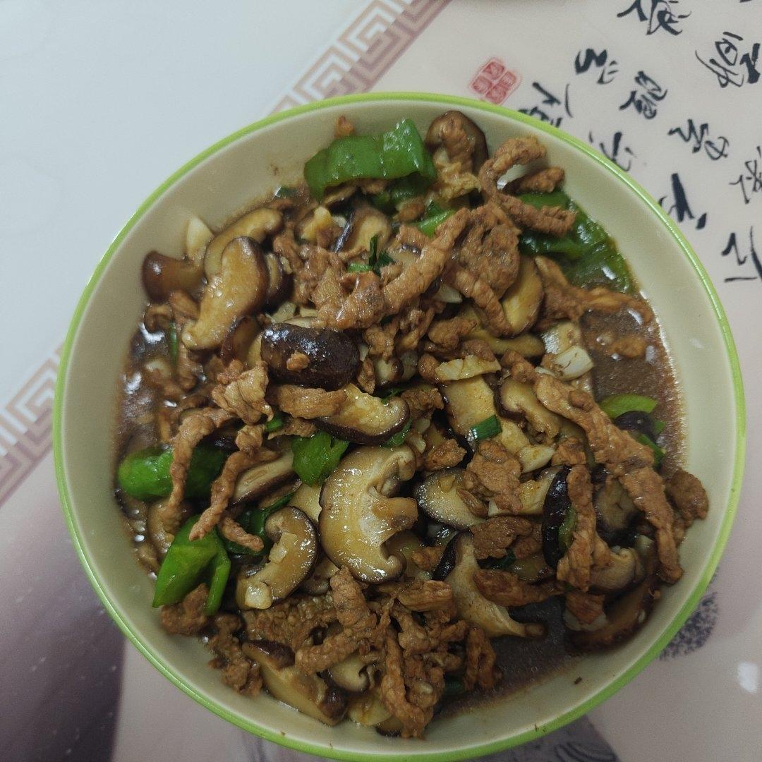 耗油香菇炒肉