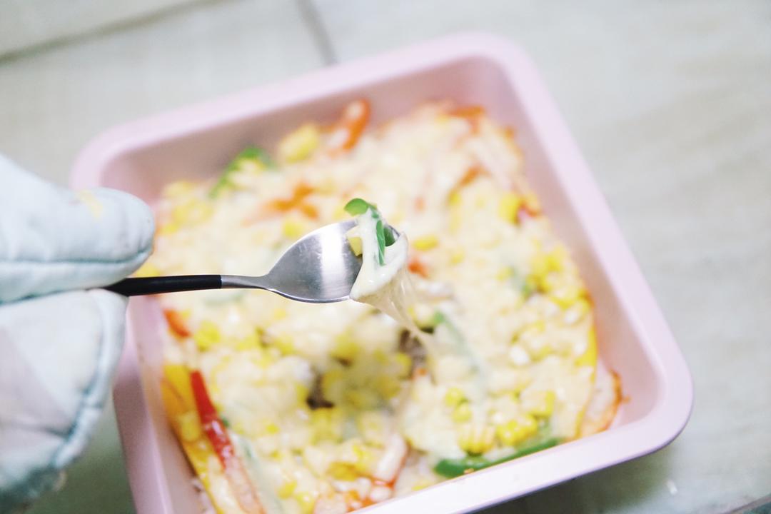 番茄鸡肉浓情焗饭【两人份】