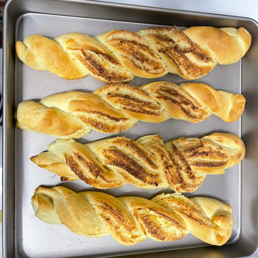 椰蓉吐司面包 Coconut Loaf