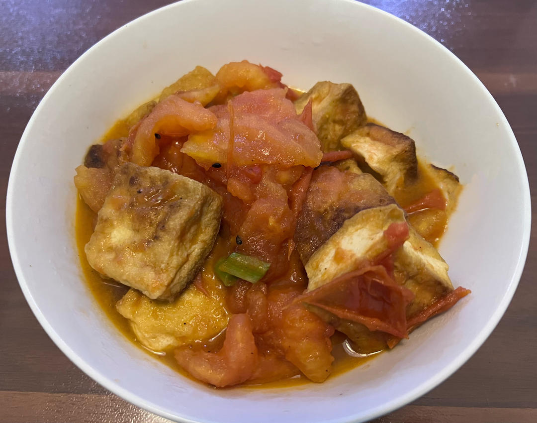 番茄豆腐