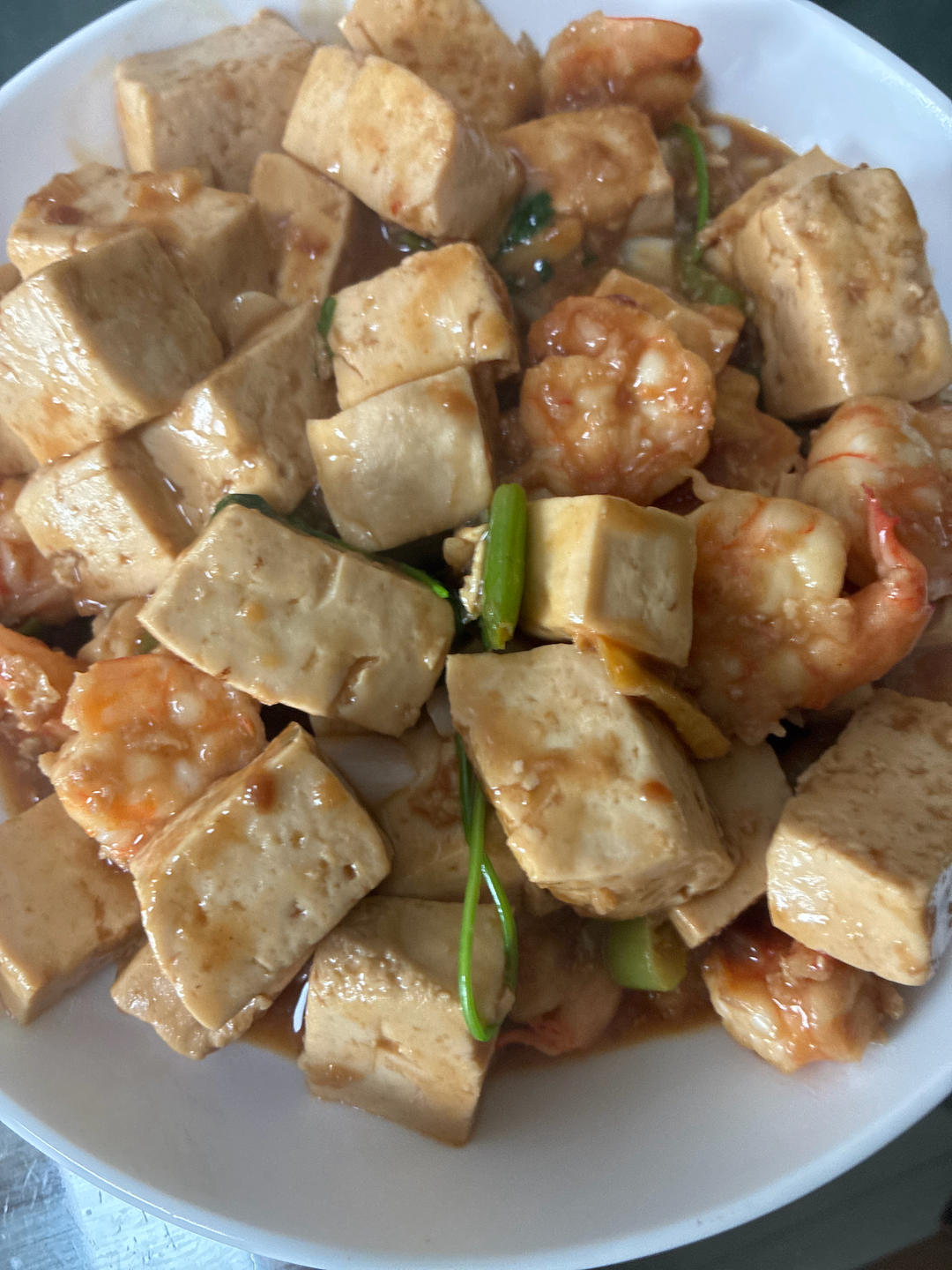 虾仁豆腐