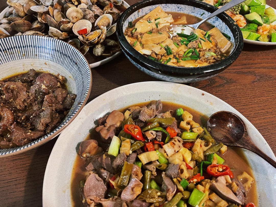 妈妈牌酸辣鸡胗