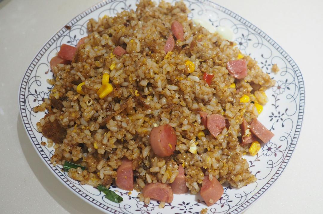 酱油炒饭(超级简单)