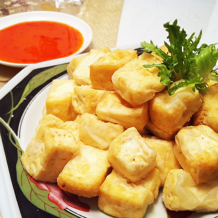 香炸嫩豆腐