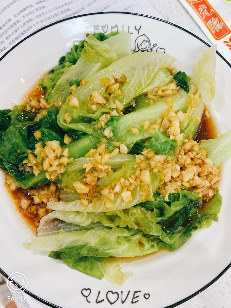 5分钟上桌的蚝油生菜