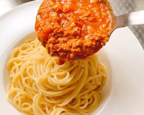 番茄肉酱意大利面-家常版的做法