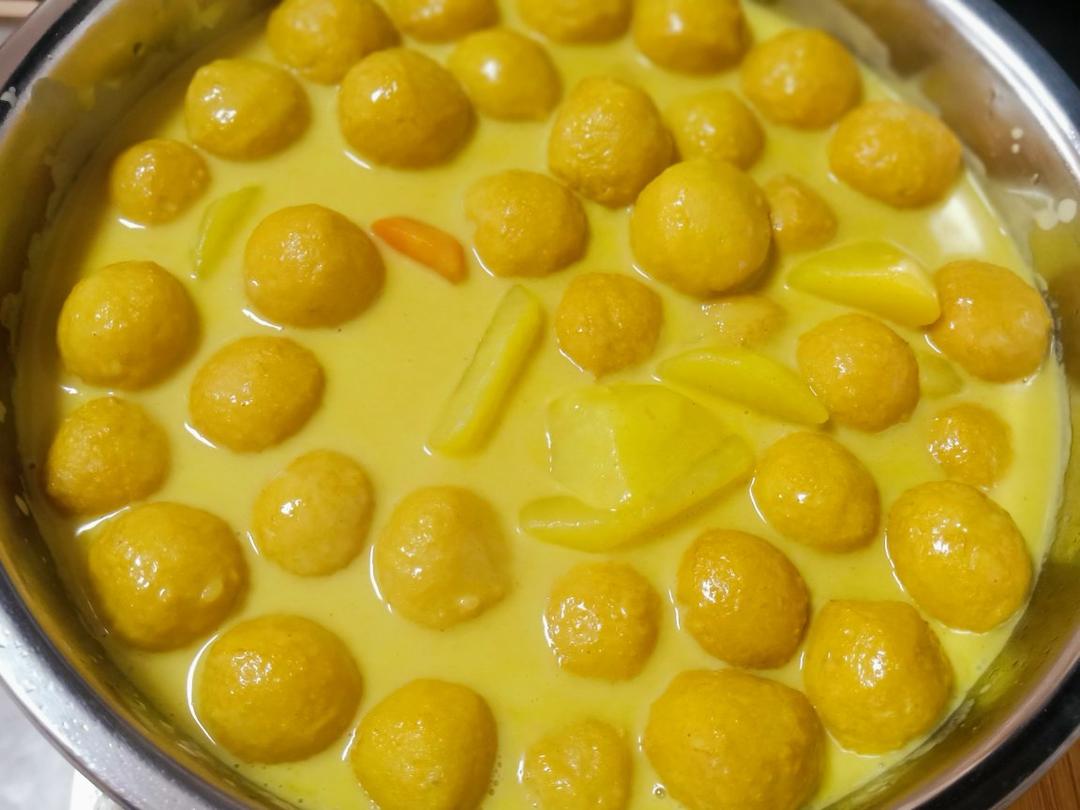 超正宗的咖喱鱼蛋