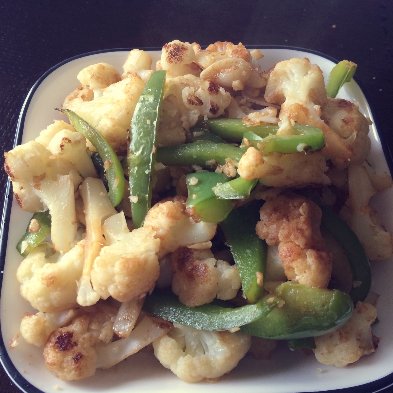 老丁的私房菜-干锅花菜