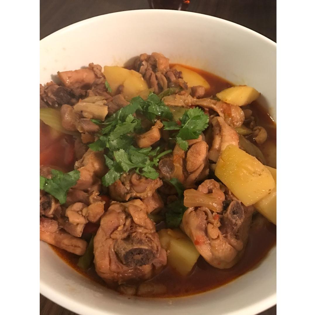 土豆烧鸡（非常下饭哦~）