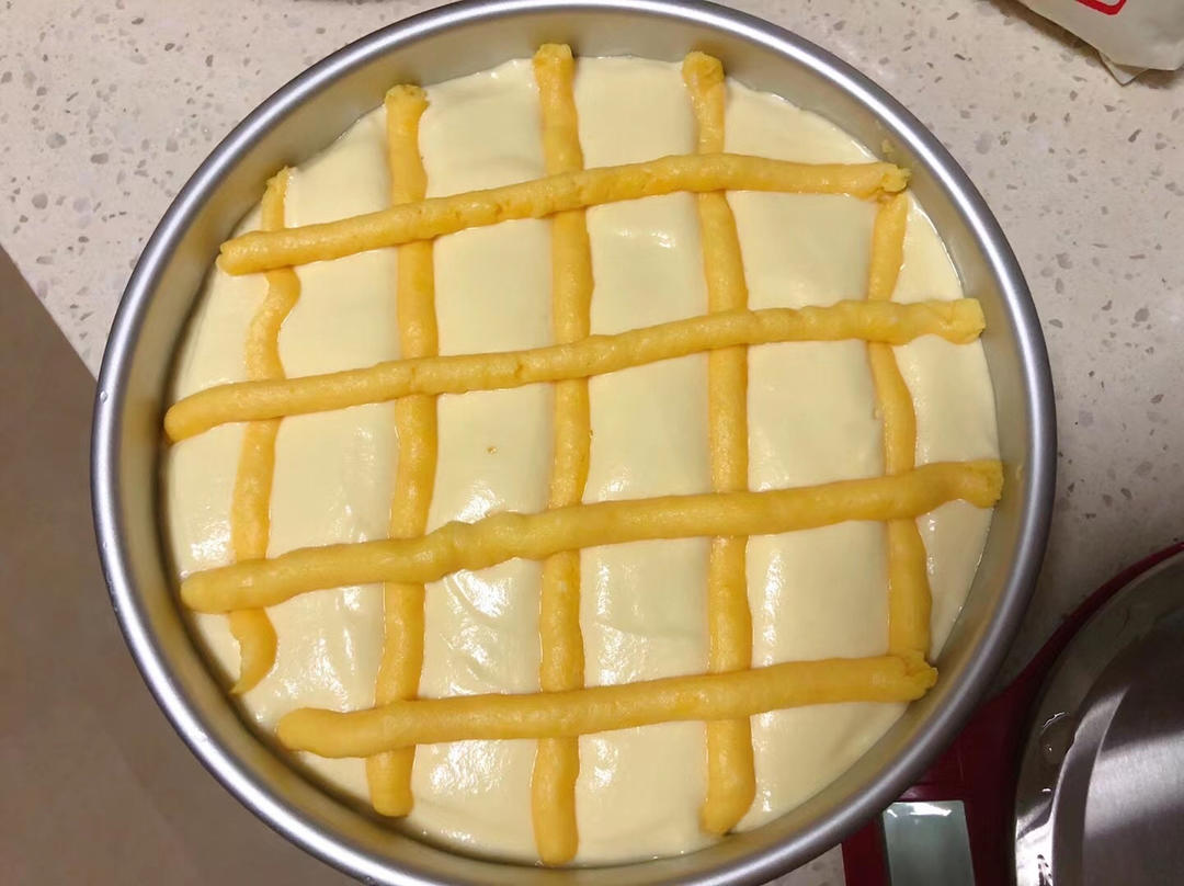 咸蛋黄古早蛋糕