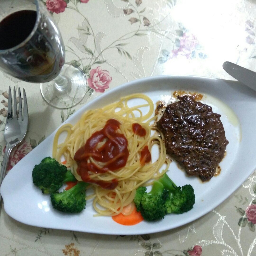黑椒牛排