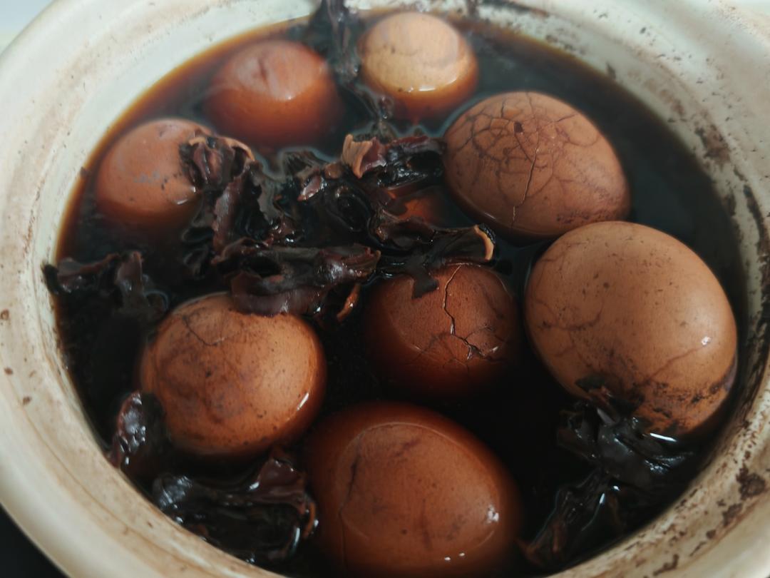 立夏蛋（核桃壳煮鸡蛋）