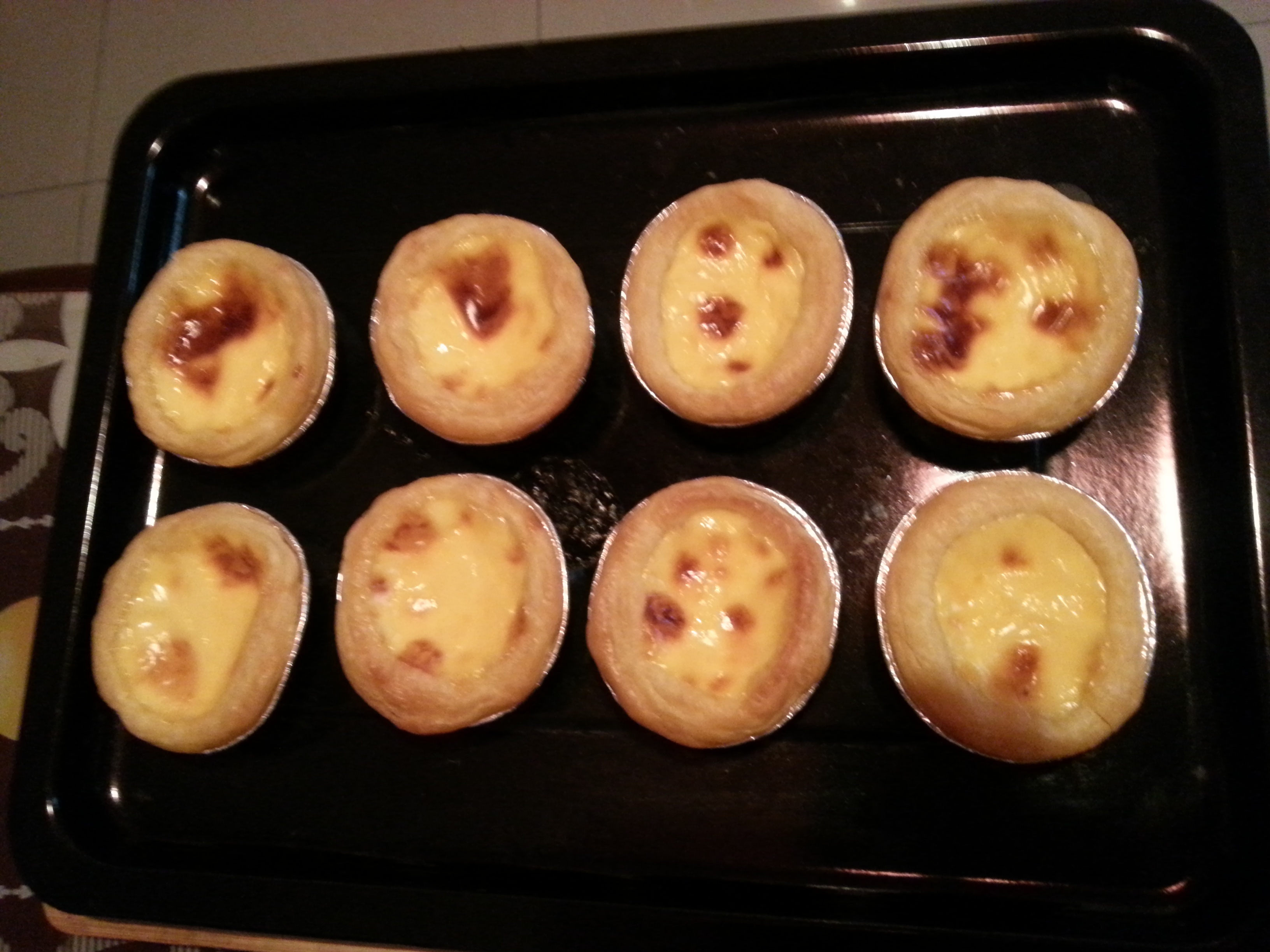 超完美味道超正的蛋挞配方，比KFC的还要嫩还要香~做过最好吃的蛋挞配方