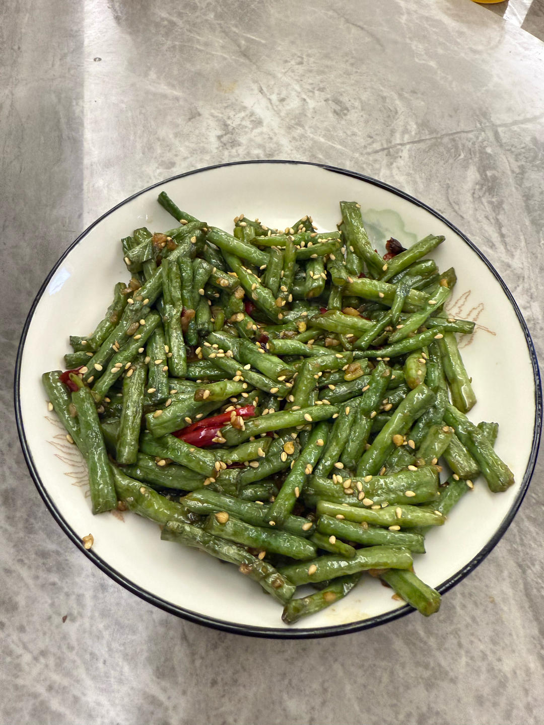 超级好吃的干煸长豆角