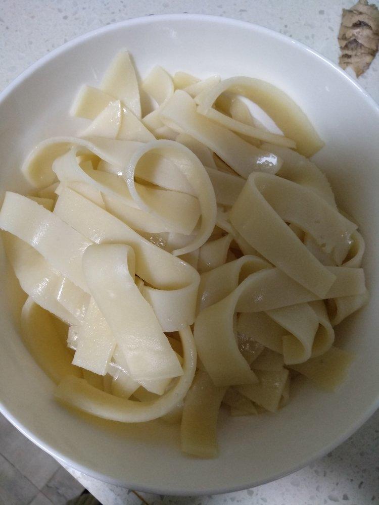 凉皮全过程（不用洗面筋，简易做法）