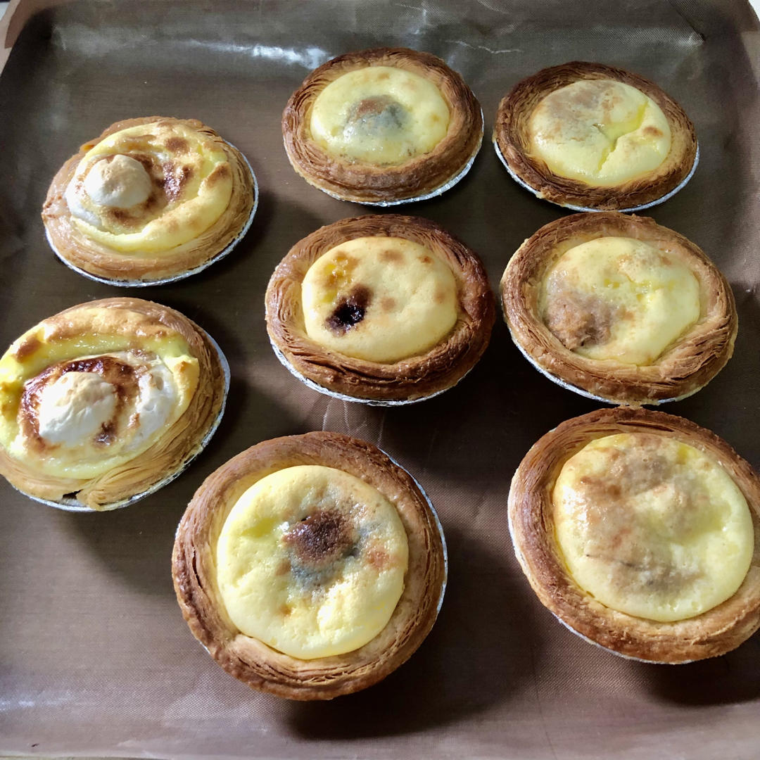 超嫩滑的葡式蛋挞(全蛋版)新手友好『秒杀KFC』