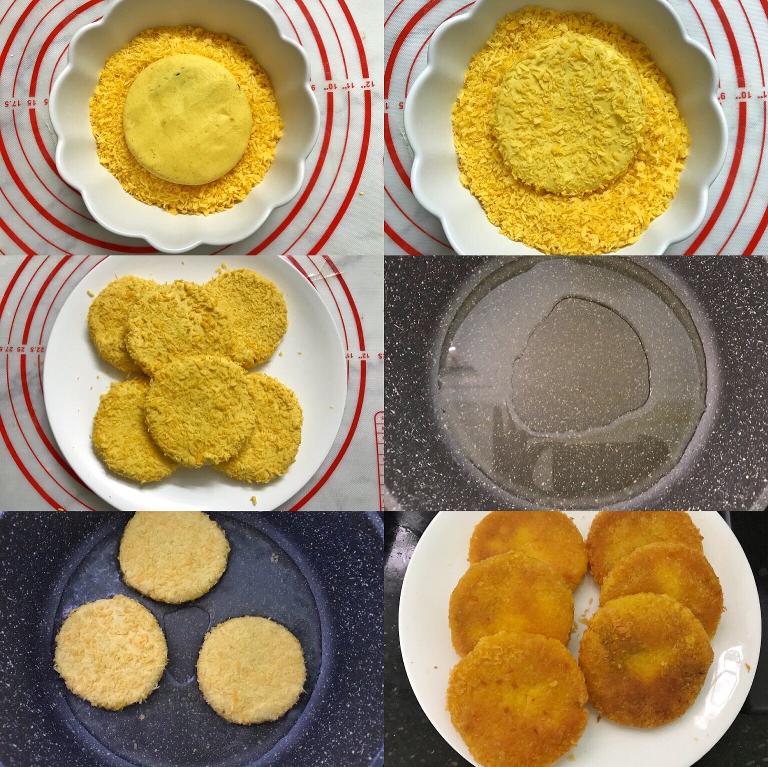 香甜软糯的南瓜饼～～口感Q弹软糯的做法 步骤2