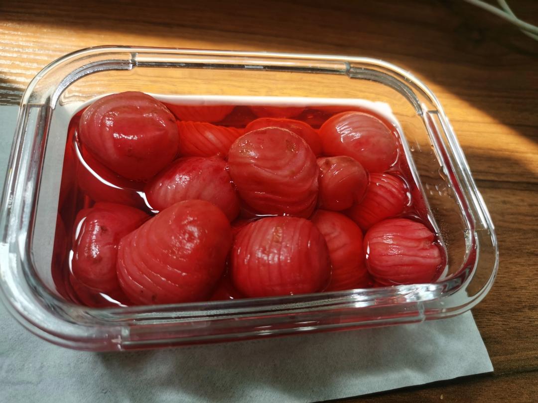 ㊙️不切蓑衣刀也可以貌美如花‼️糖醋樱桃萝卜