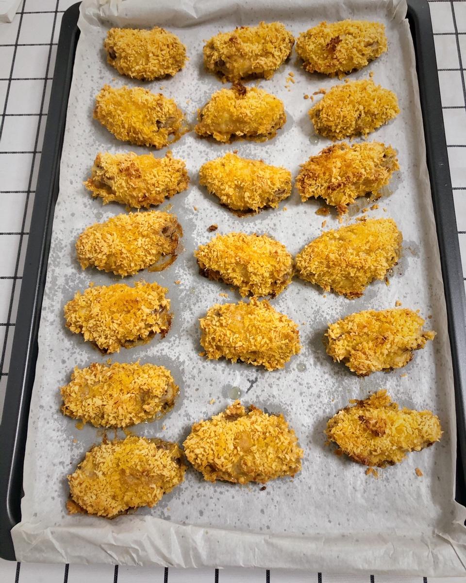 烤箱版无油炸鸡翅