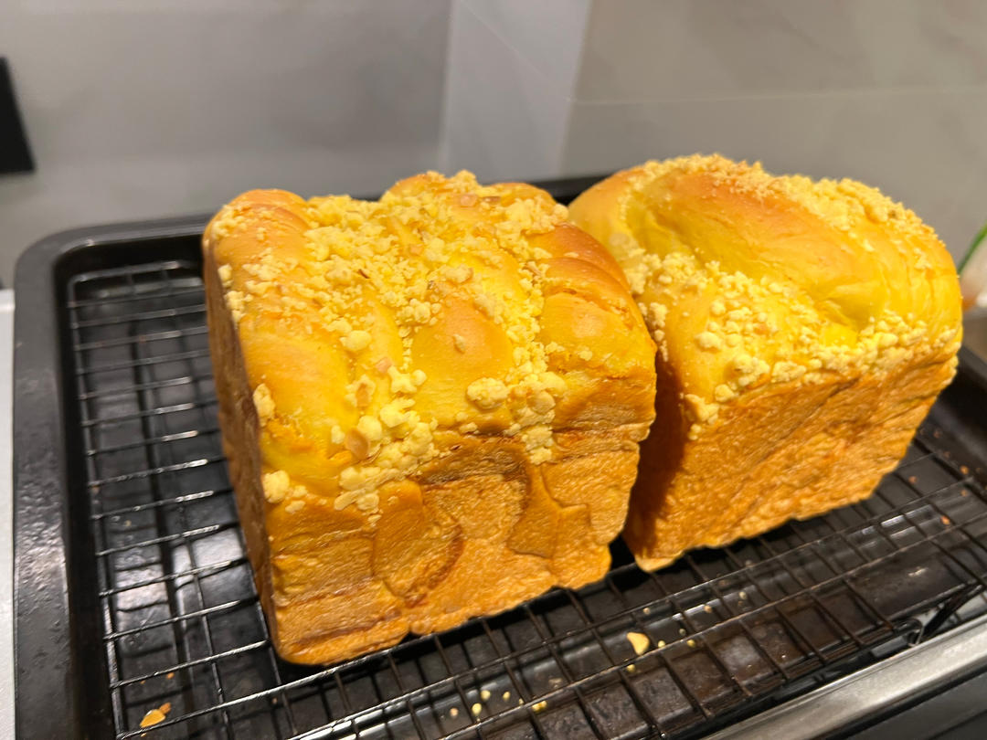 双倍美味南瓜吐司（双重南瓜，美味加倍）