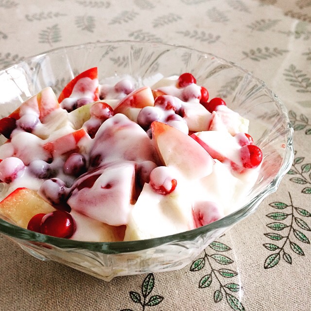 元宝儿_mom做的酸奶水果沙拉