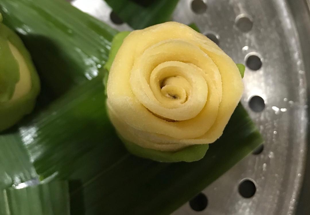 玫瑰花馒头