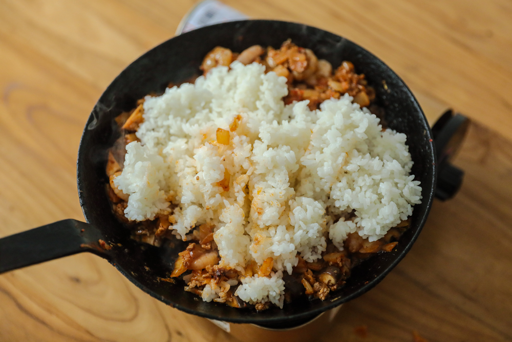 韩式牛肉锅+辛奇炒饭的做法 步骤11