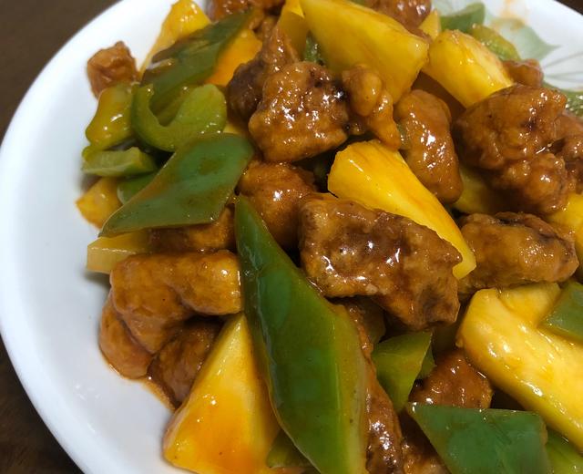 菠萝咕咾肉(简洁版)的做法