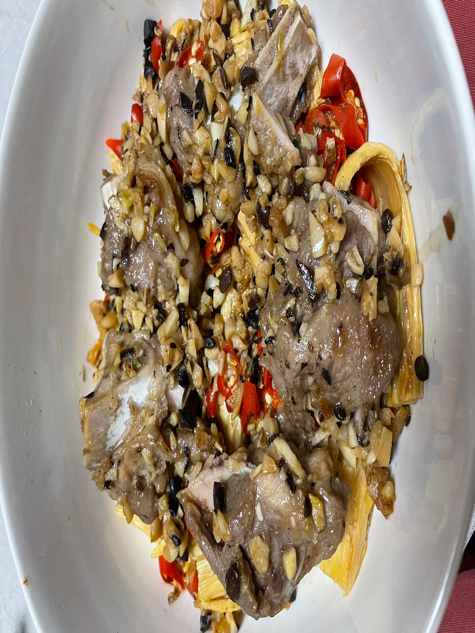 豆豉蒸排骨
