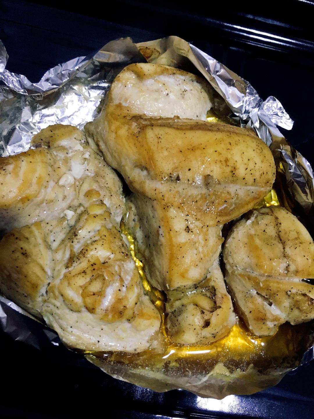 减脂鸡胸肉无油烤箱版的做法