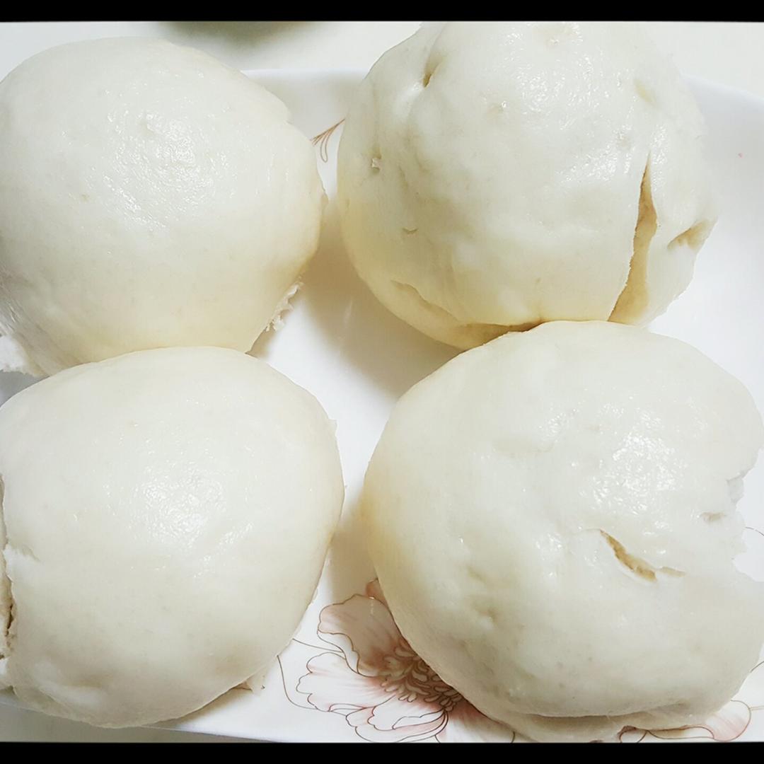 面包机发面蒸馒头