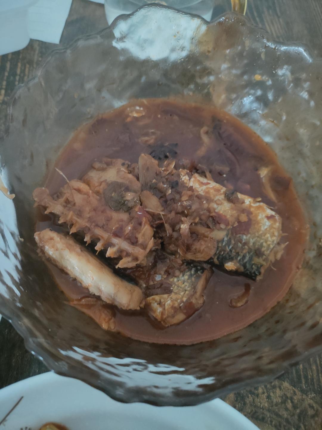 豆瓣酱烧梭鱼
