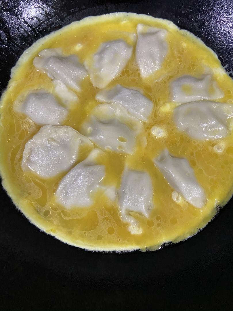 懒人快手抱蛋煎饺