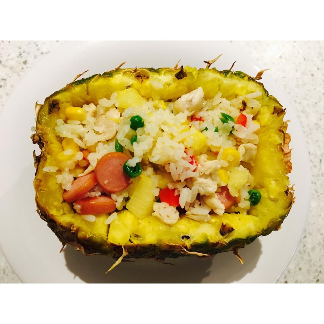 培根菠萝饭